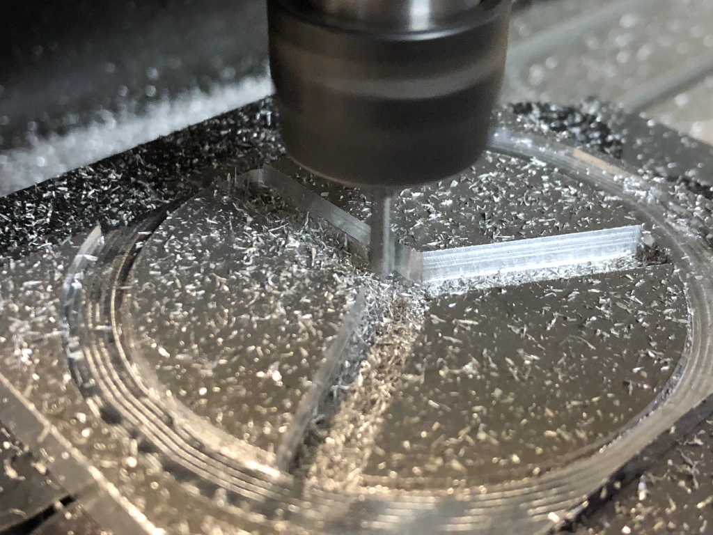 01 Machining jaw guide